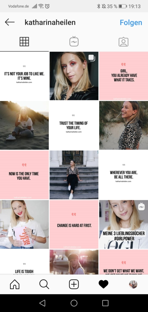 9 Instagram Feed Designs Die Du Kennen Musst Carina Hartmann