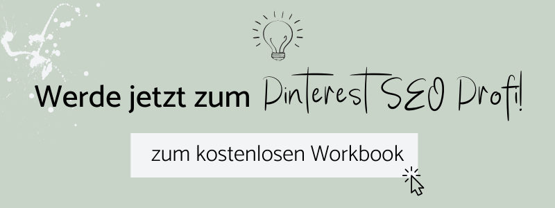 Kostenloses Pinterest SEO Workbook